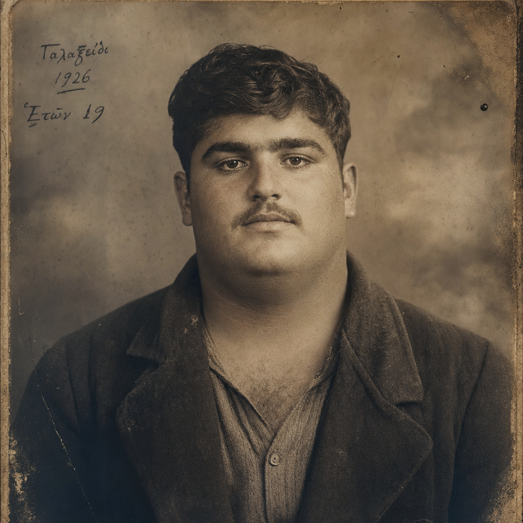 Ο πρόγονος Κωνσταντής Αρβανίτης, 1926